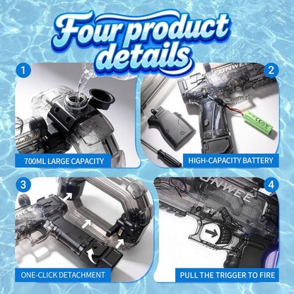 Electric Automatic Water Blaster With Lights and Sound Effects