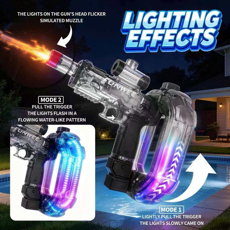 Electric Automatic Water Blaster With Lights and Sound Effects