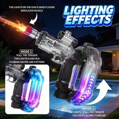 Electric Automatic Water Blaster With Lights and Sound Effects