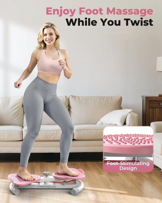 Waist Twisting Ab Machine