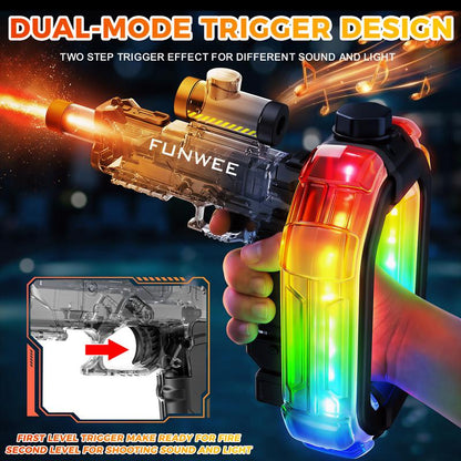 Electric Automatic Water Blaster With Lights and Sound Effects